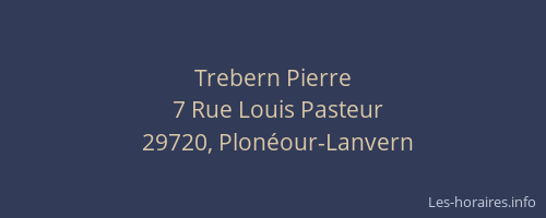 Trebern Pierre