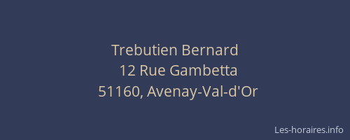 Trebutien Bernard