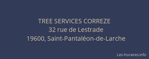 TREE SERVICES CORREZE