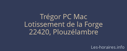 Trégor PC Mac