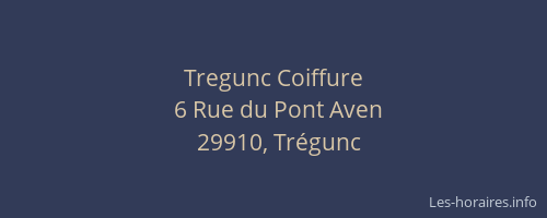 Tregunc Coiffure