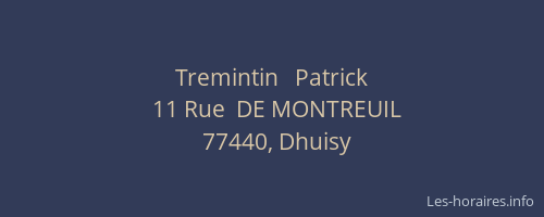 Tremintin   Patrick