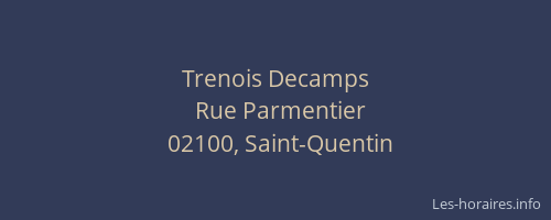 Trenois Decamps