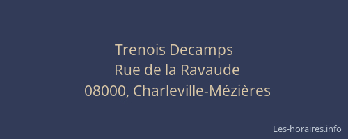 Trenois Decamps
