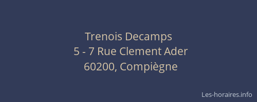 Trenois Decamps