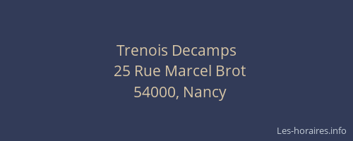 Trenois Decamps