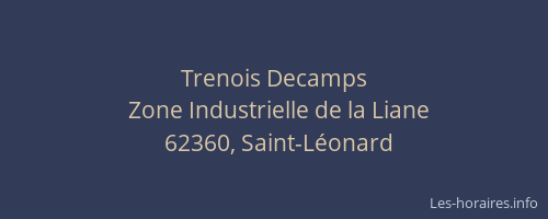 Trenois Decamps