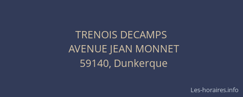 TRENOIS DECAMPS