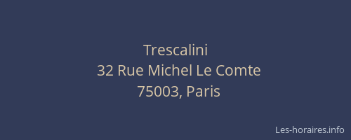 Trescalini