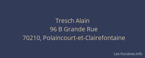 Tresch Alain