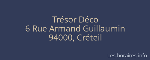 Trésor Déco