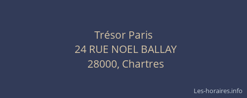 Trésor Paris