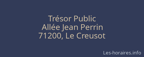 Trésor Public