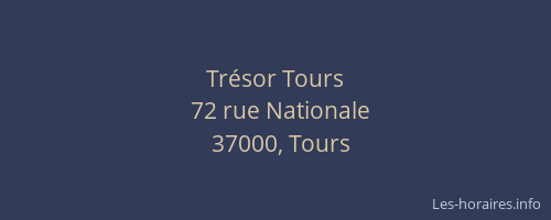 Trésor Tours