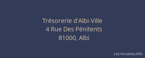 Trésorerie d'Albi-Ville