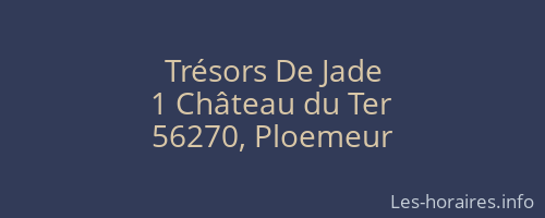 Trésors De Jade