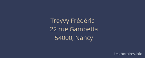 Treyvy Frédéric