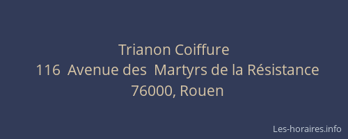 Trianon Coiffure