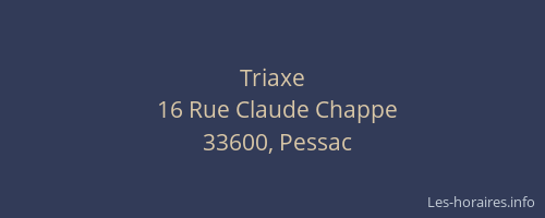 Triaxe