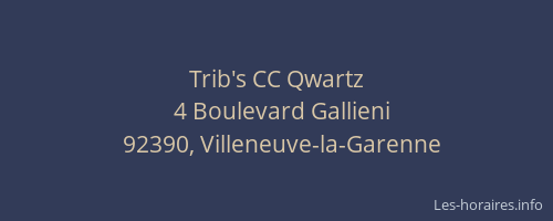 Trib's CC Qwartz