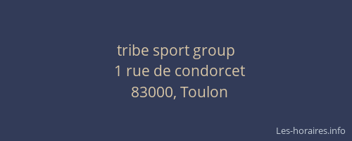 tribe sport group