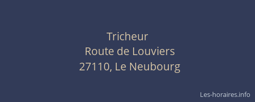 Tricheur