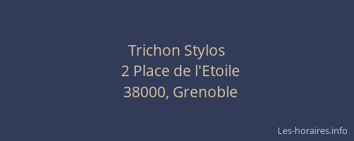 Trichon Stylos