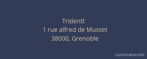 Tridentt