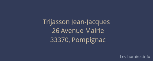 Trijasson Jean-Jacques