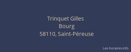 Trinquet Gilles