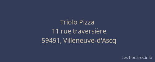 Triolo Pizza