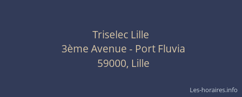 Triselec Lille
