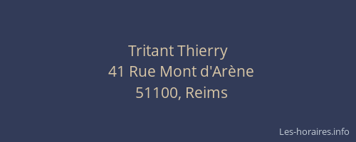 Tritant Thierry
