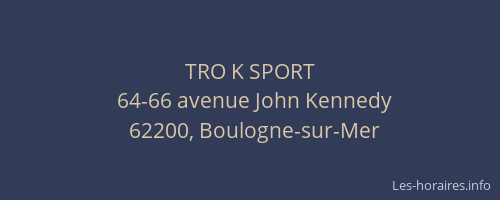 TRO K SPORT