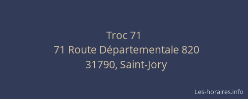 Troc 71