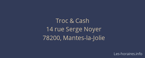 Troc & Cash