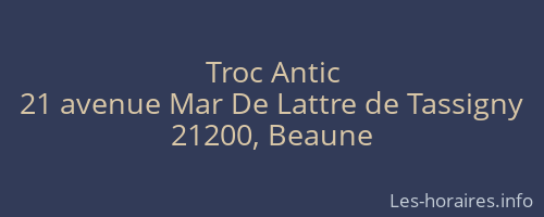Troc Antic