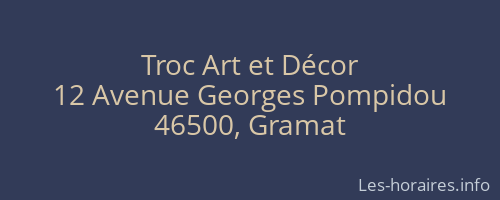 Troc Art et Décor