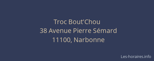 Troc Bout'Chou