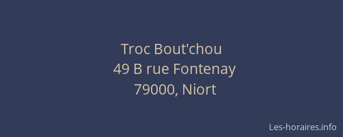 Troc Bout'chou