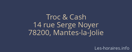 Troc & Cash