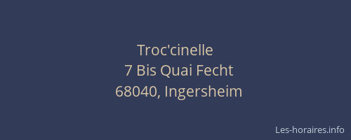 Troc'cinelle