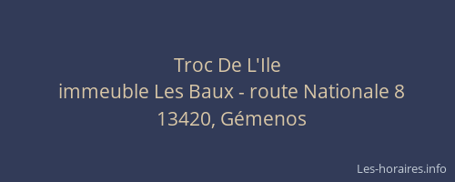 Troc De L'Ile