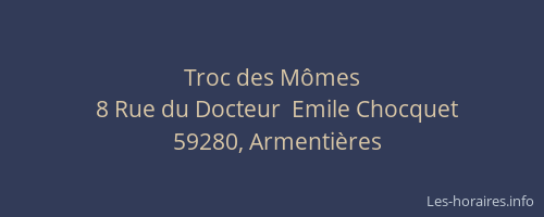 Troc des Mômes