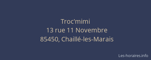 Troc'mimi