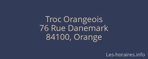 Troc Orangeois