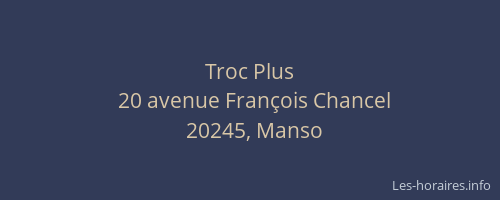 Troc Plus