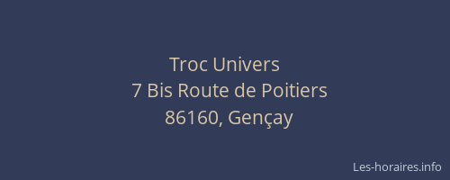 Troc Univers