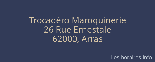 Trocadéro Maroquinerie
