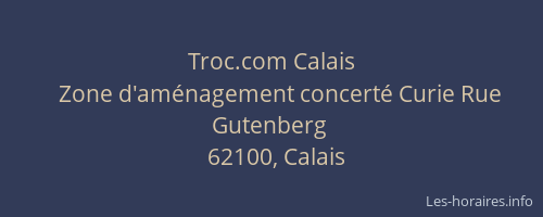 Troc.com Calais
